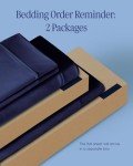 REST® Evercool®+ Cooling Sheet Set, King Size, Midnight Blue, Breathable Bed Sheets for Hot Sleeper and Night Sweats, with Pillowcases, with Ionic+ Self-Cleaning Silver Yarn for Sensitive Skin, 4PCS