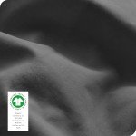 Bare Home 100% Organic Cotton Queen Sheet Set - Crisp Percale Weave - Cool, Breathable, and Hypoallergenic - Bedding Sheets & Pillowcases - Luxury Hotel Sheet Set (Queen, Grey)