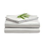 Lyralith Viscose Derived from Bamboo Cooling Bed Sheets, Deep Pockets Up to 16", Silky Soft, Hotel Luxury Hypoallergenic Bedding, 4-Piece Sliver Gray Set, Oeko-Tex Certified, King Size