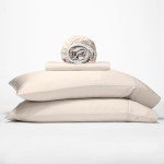GOKOTTA Queen Size Bed Sheets 4 Piece Set, 100% Rayon Derived from Bamboo, Cooling for Hot Sleepers - Hotel Luxury Silk Breathable Sheets, Deep Pocket Up to 16" - Durable Double Stitched