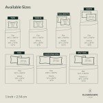 100% Egyptian Cotton Sheets Queen Size Bed Set - 4 Pcs, White Queen Sheet Set | 1000 Thread Count Egyptian Cotton Sheets Queen | Hotel Luxury Bed Sheets, Upto 17"Deep Pocket Queen Sheets -White Sheets