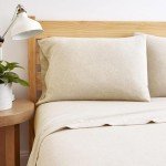 Road Trip America Jersey Sheets King Set - Cotton (4 Pieces) All Seasonal Deep Pockets Soft Cozy Knit Stretchy Bed Sheets - Hotel and Residential Quality (Oatmeal, King)