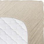 Road Trip America Jersey Sheets King Set - Cotton (4 Pieces) All Seasonal Deep Pockets Soft Cozy Knit Stretchy Bed Sheets - Hotel and Residential Quality (Oatmeal, King)