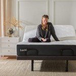 LUCID L300 Adjustable Bed Frame - Head and Foot Incline - USB - Wireless Remote - Easy 2 Person Assembly - Quiet Motor - Relax - TV - Working - Reading - Ergonomic - Electric Bed Base - Twin XL Size