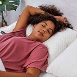 DreamyBlue Premium Pillow for Sleeping - Shredded Memory Foam Fill [Adjustable Loft] Washable Cover from Bamboo Derived Rayon - for Side, Back, Stomach Sleepers - CertiPUR-US Certified (King)