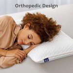 BedStory Memory Foam Pillow King - Medium Firm Gel Foam Pillows for Sleeping - Orthopedic King Size Bed Pillows for Neck Pain - Stomach and Back Sleepers