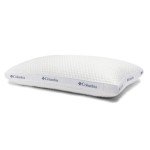 Columbia Comfort Ice Fiber Side Sleeper Down Alternative Bed Pillow - Instant Cooling 2 Sided Ice Fiber Cover - Supportive and Cozy Polyester Fiber Fill - Side Sleeper, Standard/Queen