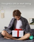 ZonLi Weighted Blanket (60''x80'', 20lbs, Queen Size Dark Grey) for Adults, High Breathability Heavy Blanket, Soft Material with Premium Glass Beads