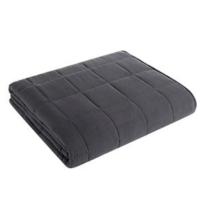 Weighted Blanket King Size 20lbs 88"x104" Cooling Breathable Heavy Blanket Microfiber Material with Glass Beads Big Blanket for Adult All-season Summer Fall Winter Soft Thick Comfort Blanket