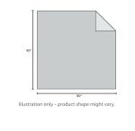 Wellfeel Weighted Blanket for Adult,20lbs Heavy Weighted Blanket 90"x90" Breathable Cooling Summer Blankets, Ultra Soft Cotton Comfort Throw Blanket with Glass Beads for All-Season (Dark Grey)