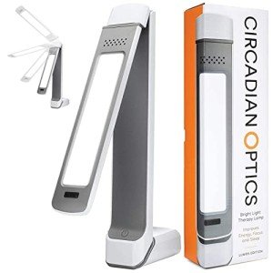 Circadian Optics Light Therapy Lamp | Ultra Bright 10,000 Lux Full Spectrum UV-Free LED Light | Lumos 2.0