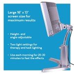 Carex Day-Light Classic Plus Bright Light Therapy Lamp - 10,000 LUX Light Therapy Lamp At 12 Inches, Sunlight Lamp, Daylight Lamp, Therapy Light For Low Energy Levels