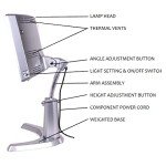 Carex Day-Light Classic Plus Bright Light Therapy Lamp - 10,000 LUX Light Therapy Lamp At 12 Inches, Sunlight Lamp, Daylight Lamp, Therapy Light For Low Energy Levels