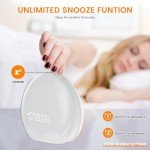 RICIAL Light Therapy Lamp, Sunlight Alarm Clock with 10,000 Lux Therapy Light, Wake Up Light with 20 Brightness & 4 Color Temperature, Dual Alarms & Snooze,11 Atmosphere Lights and Sleep Aid…
