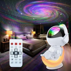 Rossetta Astronaut Projector, Space Projector Star Projector for Bedroom, Galaxy Projector Night Light with Timer and Remote, Kids Adults Room Decor Aesthetic, Gifts for Christmas, Birthdays