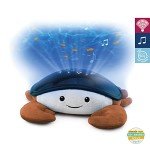 Zazu Cody The Crab Nightlight - LED Projector | Ocean Theme with Moving Fishes | Waves & Soothing Melodies | Battery-Operated Portable Baby Soother | 3 Steps Sleep Program | 5 Sounds | Cry Sensor