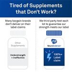 NeuroScience Kavinace OS - Quick Relief from Sleeplessness After Just One Dose - Magnesium Bisglycinate Chelate + Zinc Supplements with Melatonin 5 mg - Efficient Sleep Supplement (60 Capsules)