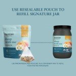 Paromi Sleep with Me Organic Herbal Tea, Signature Jar, 15 Count (Pack of 6)