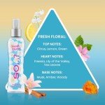 Fresh Floral Body Mist by So...? - Perfume for Women - Ideal Gifts for Women - Body Spray for Women with Citrus, Green Notes and Freesia - 3.5 oz