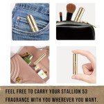 STORIES PERFUME Stallion 53 Eau De Parfum 100ml/3.4oz Unisex + 20ml Perfume FREE + Empty Travel Perfume Atomizer Gift - Herbal Earthy Woody Aromatic Fragrance Cologne for Women and Men