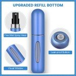 IMPORX 9 Pack 5ml Perfume Travel Refillable Mini Spray Bottles Atomizer Travel Perfume Bottle Refillable Empty Small Mister Spray Bottle for Travel Accessories
