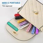 IMPORX 9 Pack 5ml Perfume Travel Refillable Mini Spray Bottles Atomizer Travel Perfume Bottle Refillable Empty Small Mister Spray Bottle for Travel Accessories