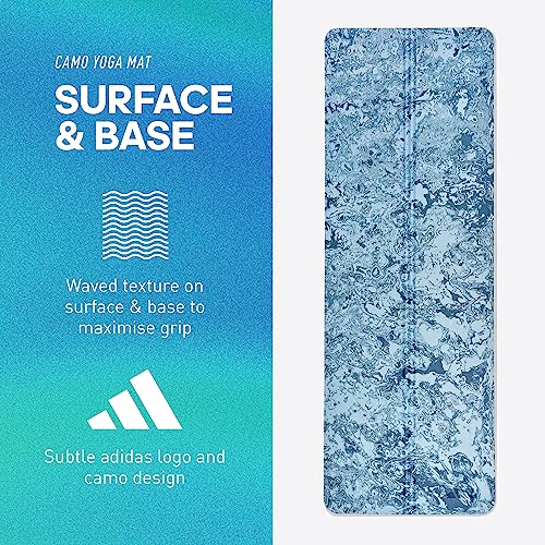 Camo Yoga Mat - 4mm Raw Steel Design