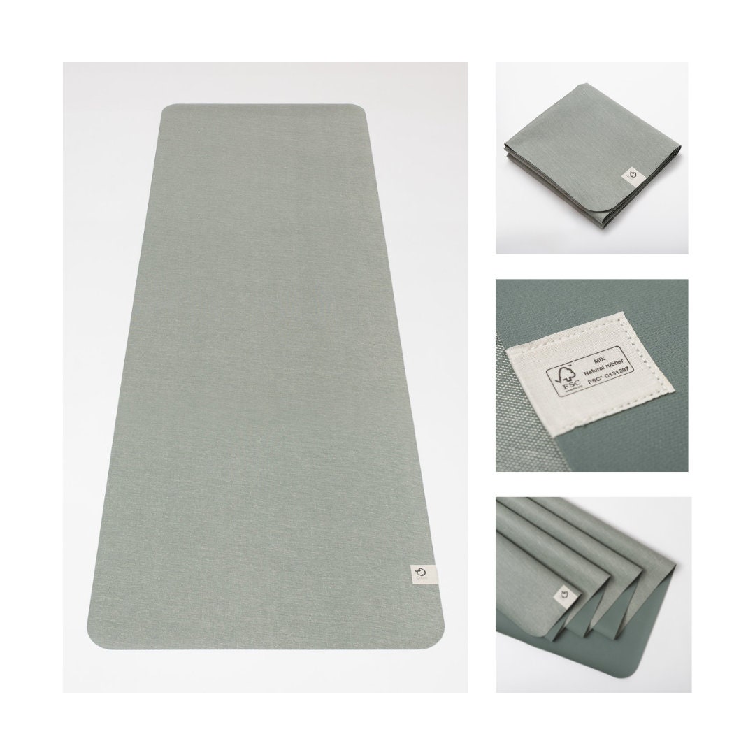 Eco-Friendly Foldable Travel Yoga Mat – QiEco