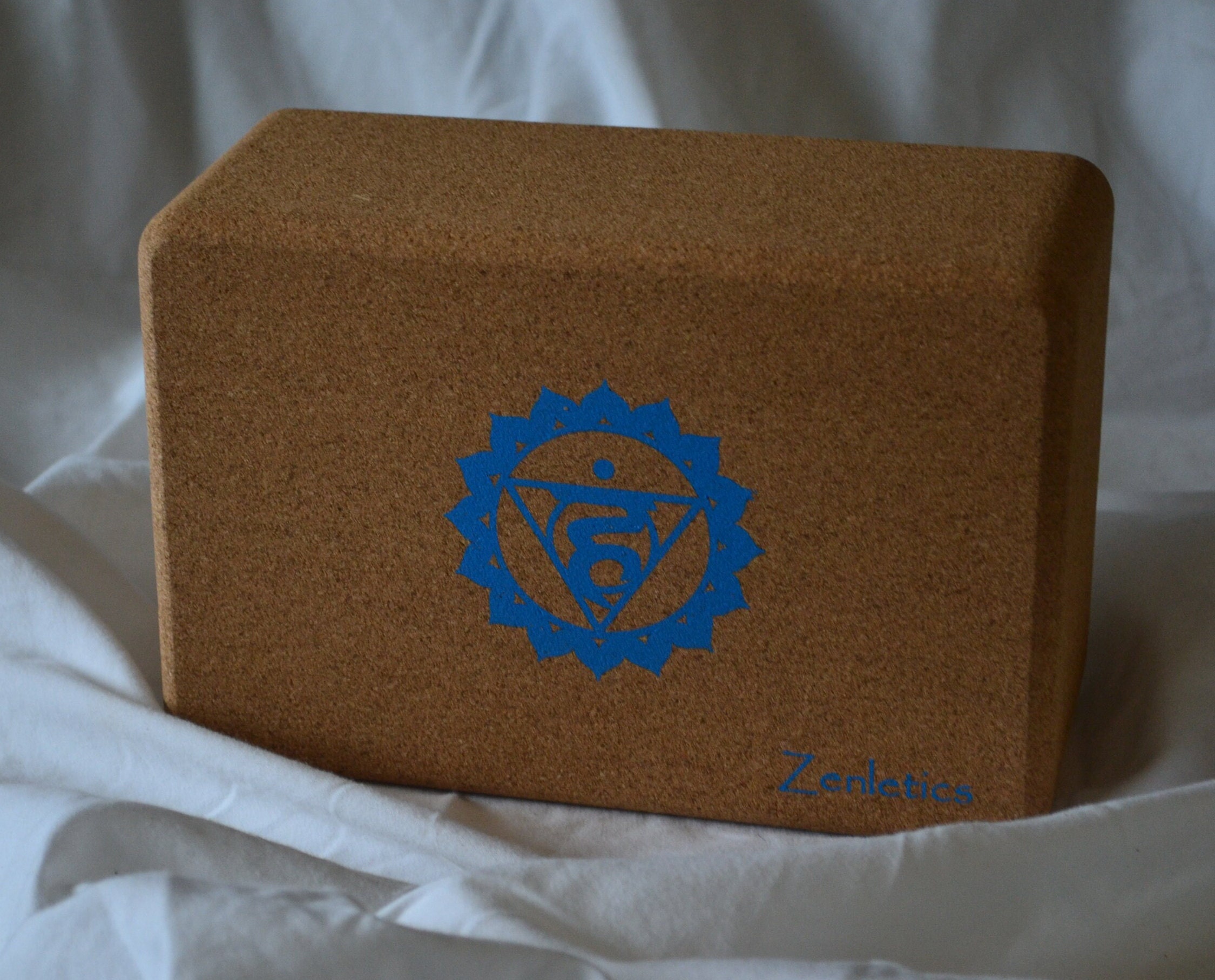 Cork Yoga Blocks for Mindful Chakra Practice