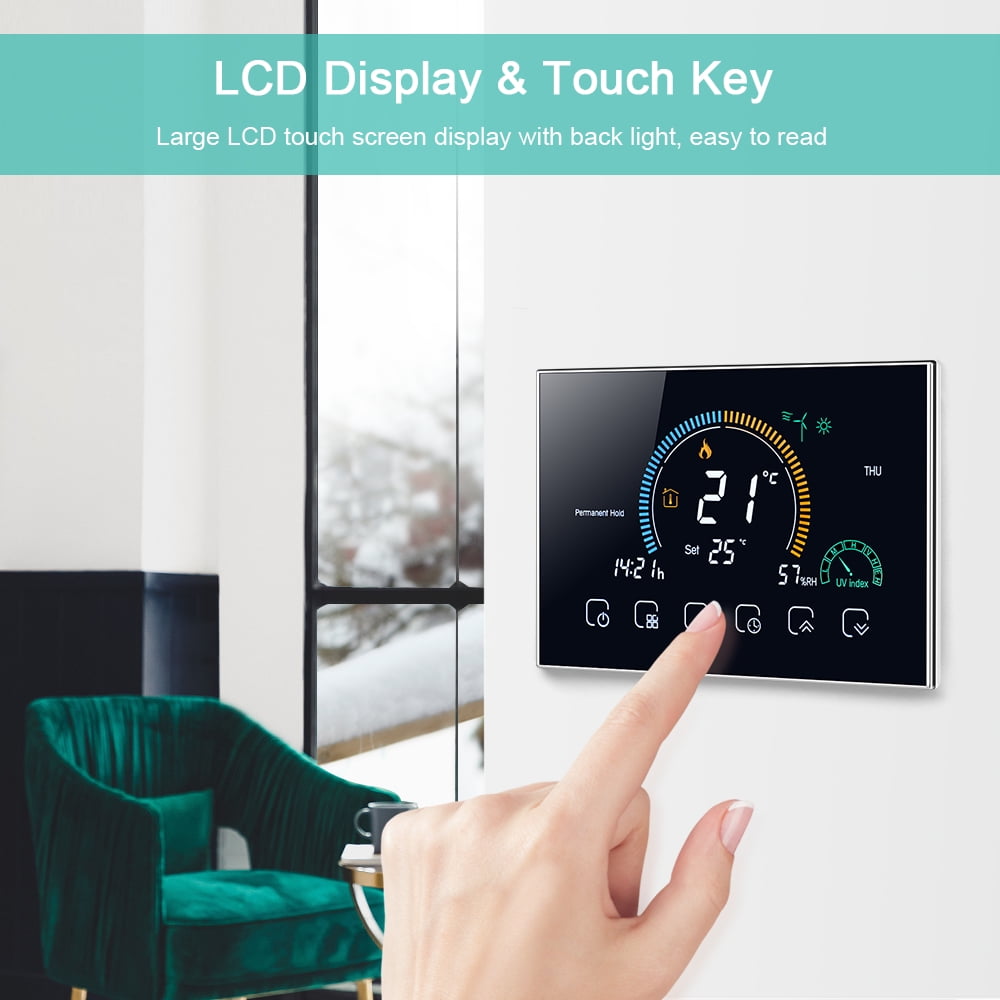 Goolrc Wi-Fi Smart Thermostat with Voice Control