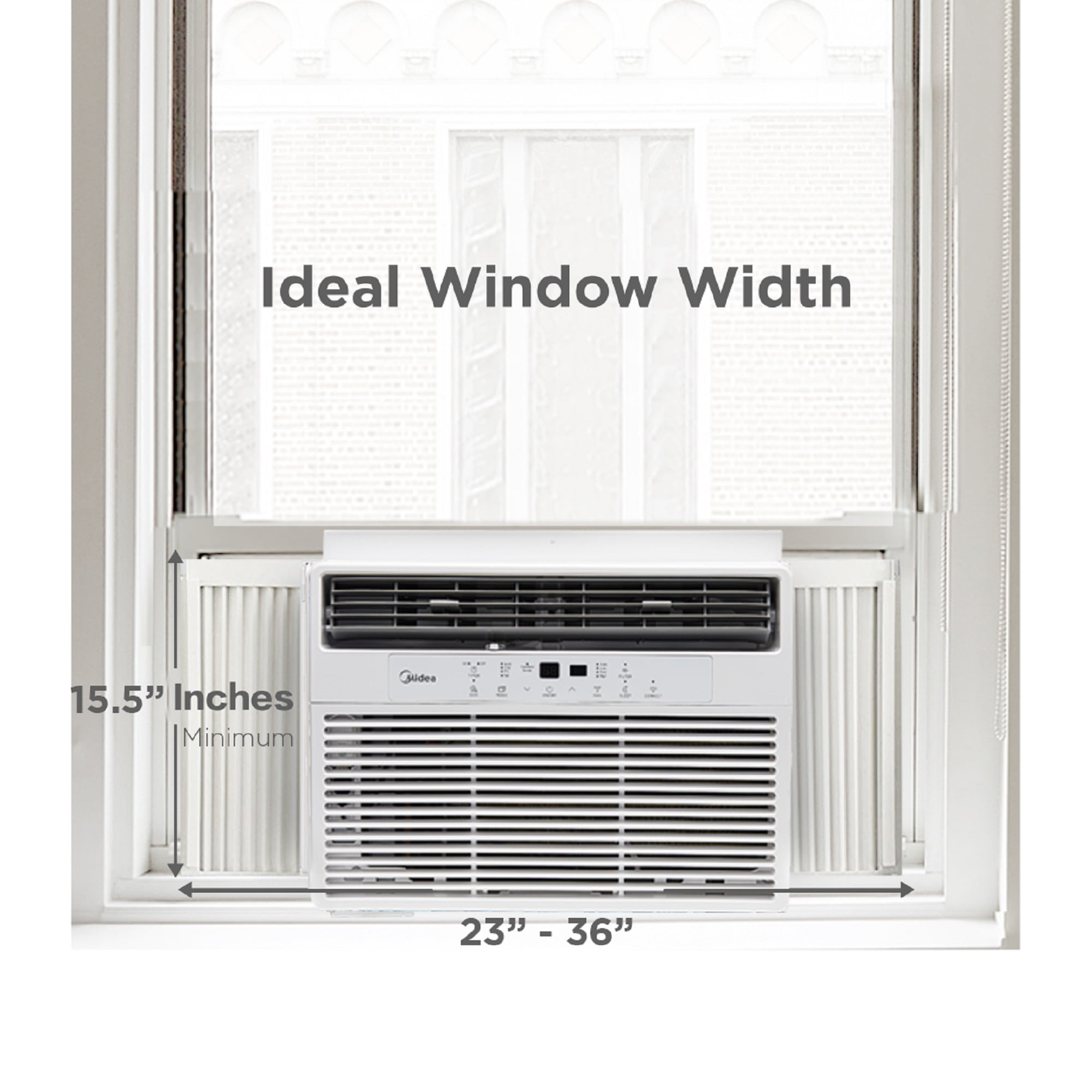 Midea Smart Window Air Conditioner - 12,000 BTU