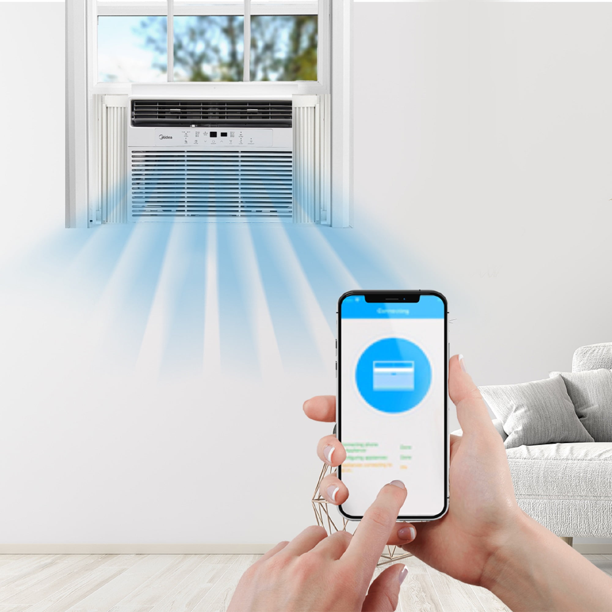Midea Smart Window Air Conditioner - 12,000 BTU