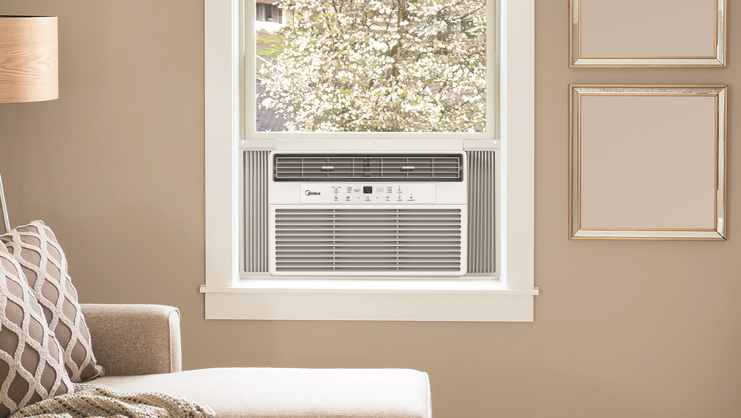 Midea Smart Window Air Conditioner - 12,000 BTU