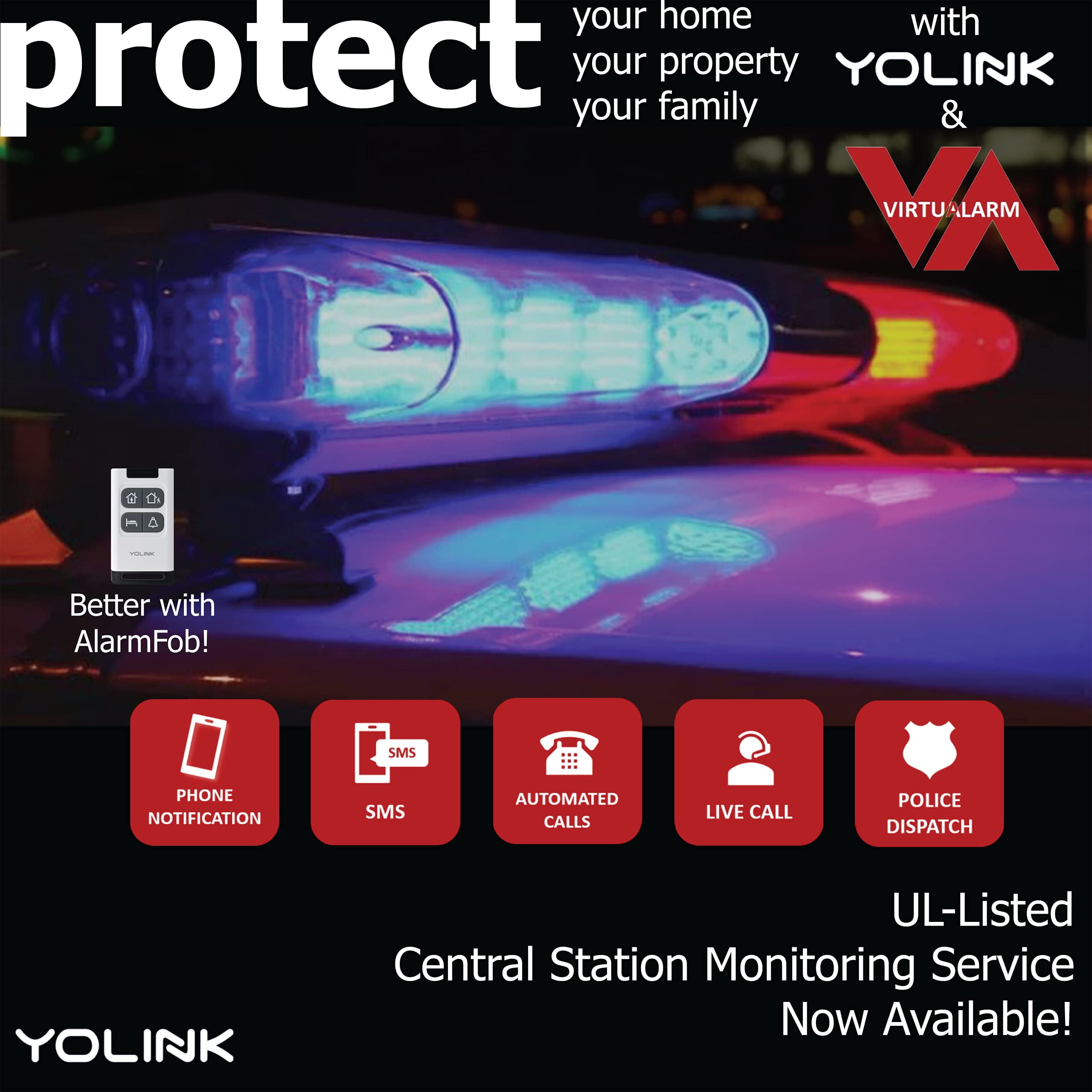 Wireless Outdoor Smart Siren & Alarm Controller Kit