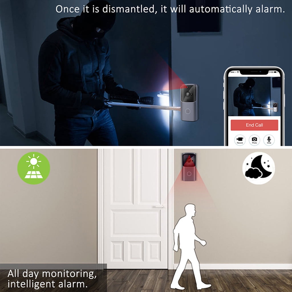 WiFi Smart Video Doorbell Intercom Camera
