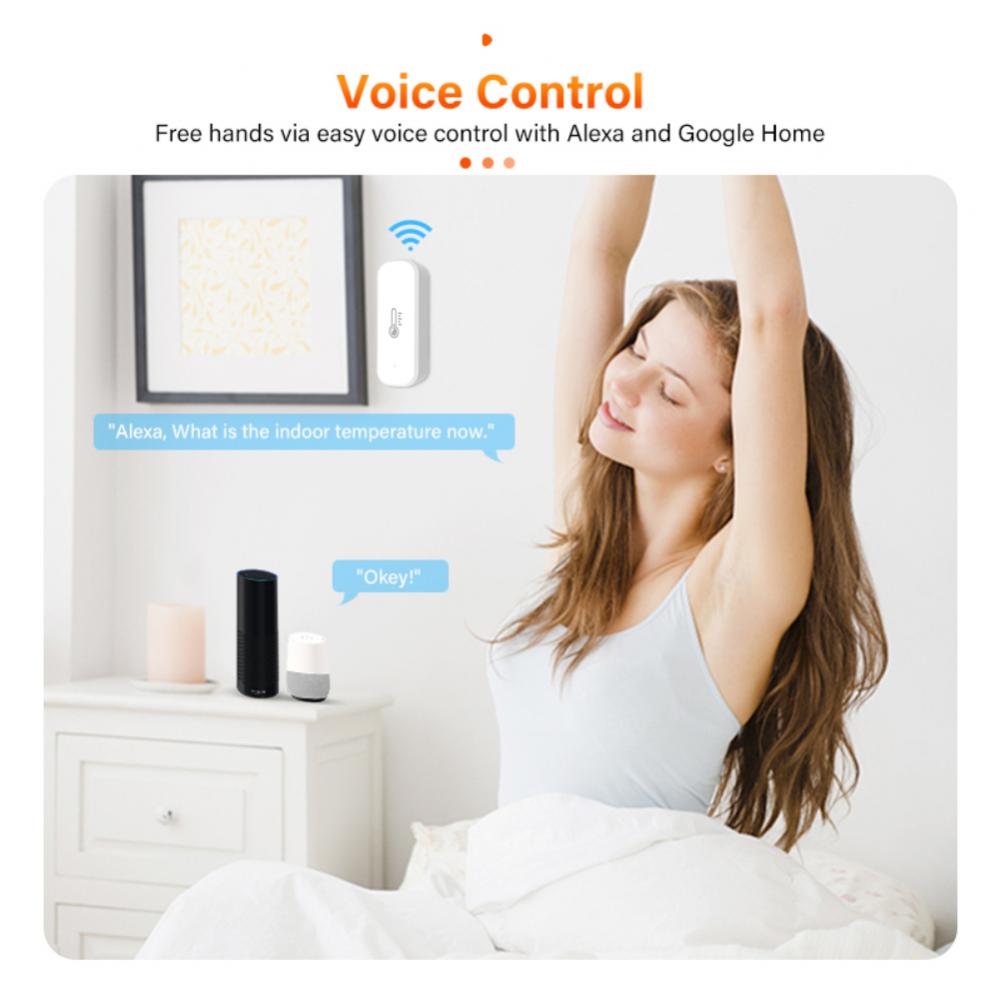 ZigBee/Wifi Smart Temperature & Humidity Sensor for Home Automation