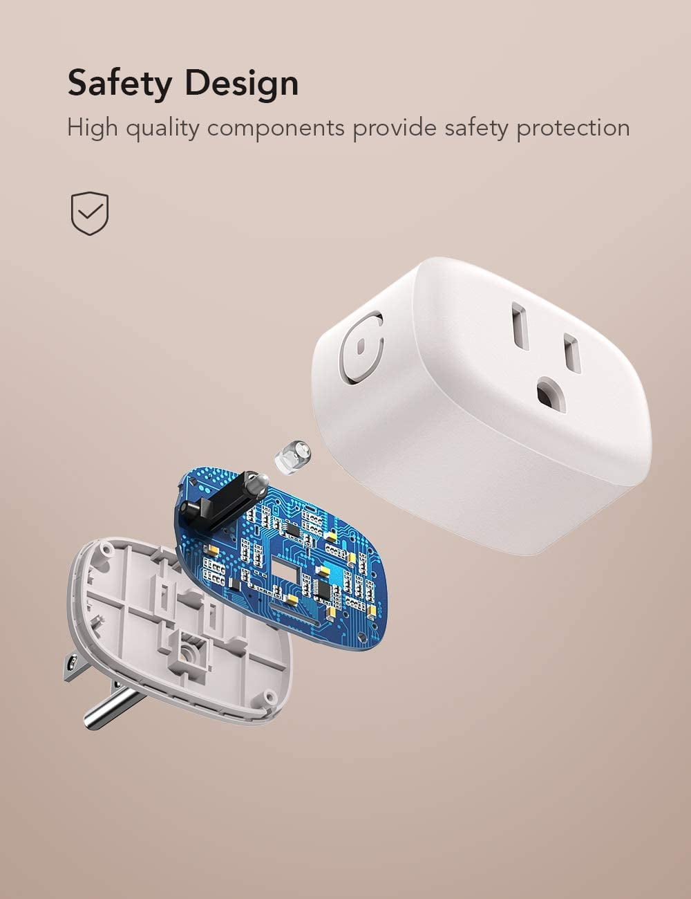 Nooie Smart Plug Pack Voice Control