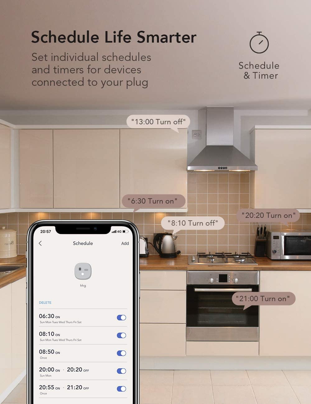 Nooie Smart Plug Pack Voice Control