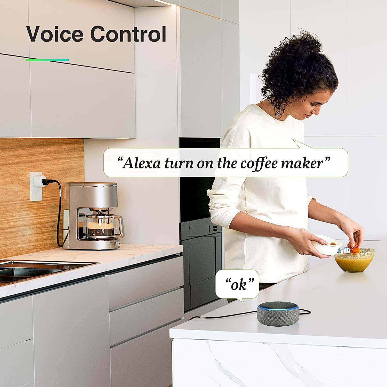 Gosund Mini Smart Plug with Alexa & Google Home