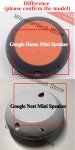Wall Mount Holder for Google Mini Smart Speaker