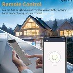WiFi Alexa Compatible Smart Light Switches (2Pack)