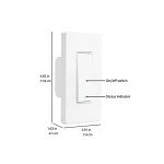Alexa-Compatible Single Pole Smart Switch