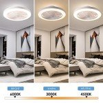 Smart Bladeless Ceiling Fan with Alexa Control