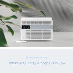 Smart Home 8000 BTU Window Air Conditioner