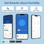 Smart Cool Mist Humidifier for Bedroom & Nursery