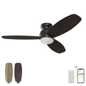 52" Smart Ceiling Fan with Lights & App Control