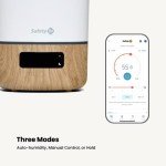Smart Humidifier with Hygrometer and Nightlight