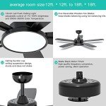 Smart 52" Ceiling Fan with Light & Remote