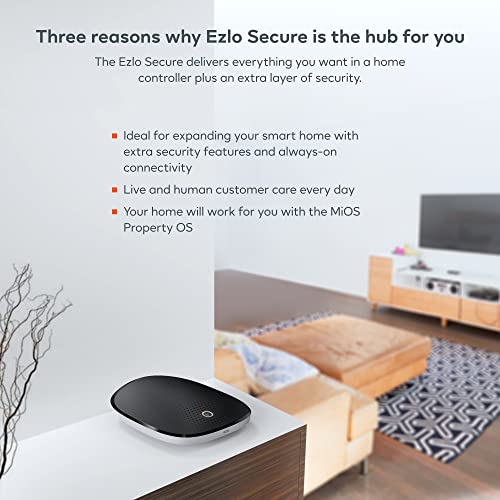 Ezlo Secure Smart Home Hub with Alexa and Google
