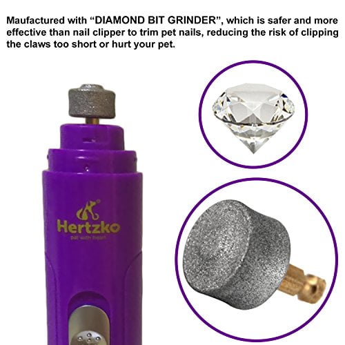 Hertzko Electric Pet Nail Grinder for all pets